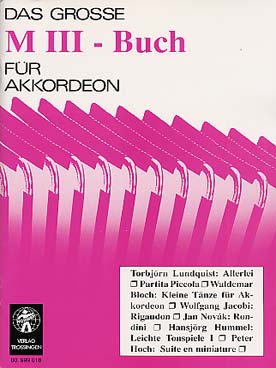 Illustration grosse miii-buch fur akkordeon