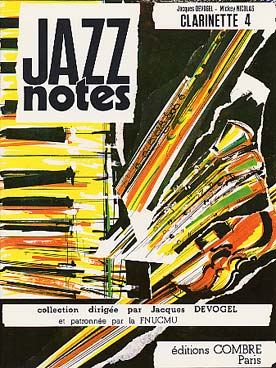 Illustration jazz notes clarinette 4