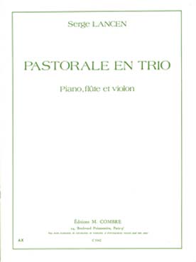Illustration de Pastorale en trio pour flûte, violon et piano