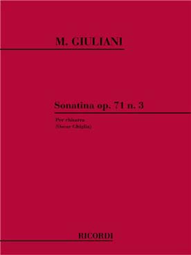 Illustration de Sonatine op. 71 N° 3