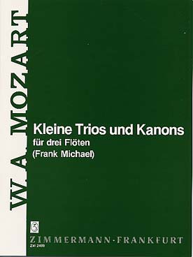 Illustration mozart petits trios et canons 3 flutes