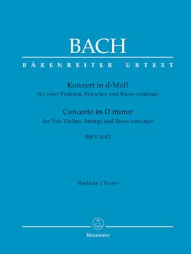 Illustration de Concerto BWV 1043 en ré m pour 2 violons