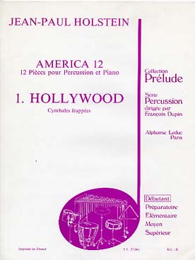 Illustration holstein america 12 : piece 1 hollywood