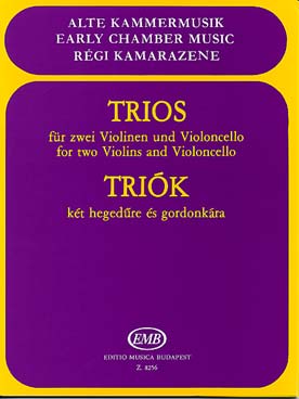 Illustration trios pour 2 violons et violoncelle