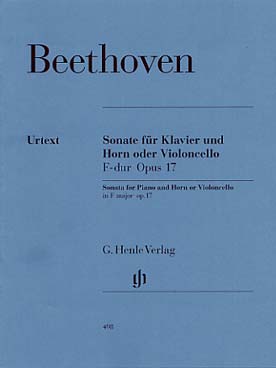 Illustration beethoven sonate op. 17 en fa maj