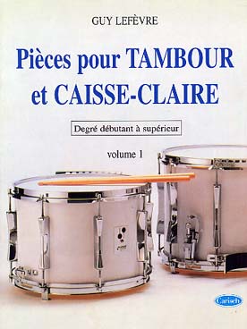 Illustration de Pièces pour tambour et caisse-claire - Vol. 1