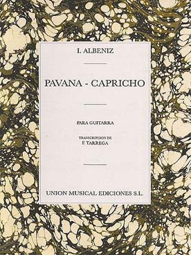 Illustration de Pavane capricho (tr. Tárrega)