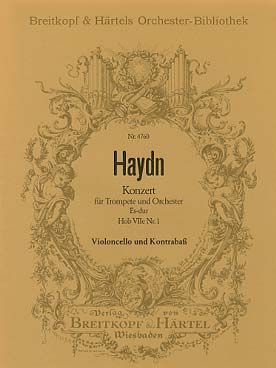 Illustration haydn concerto hob viie:1 violoncelle/cb