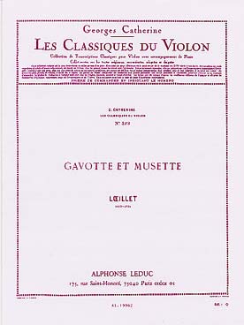 Illustration loeillet gavotte et musette (class. 373)