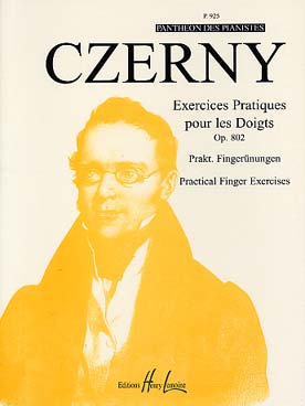 Illustration czerny op. 802 exercices pratiques hl