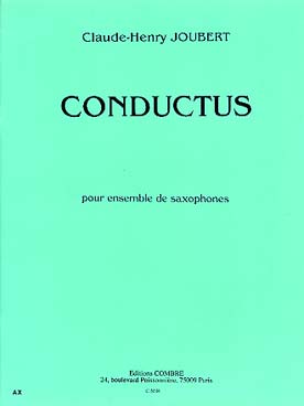 Illustration de Conductus pour ensemble de saxophones