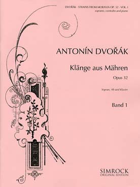 Illustration de Klänge aus Mähren duette für sopran und alt op. 32 - Vol. 1