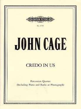 Illustration cage credo in us (4 percuss.) conducteur