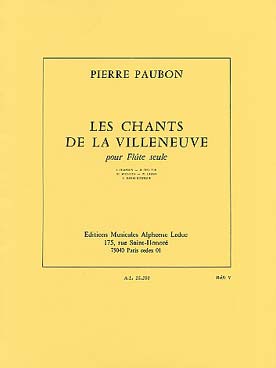 Illustration de Les chants de la villeneuve