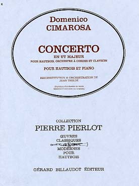 Illustration cimarosa concerto en ut maj red. piano