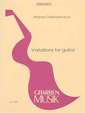 Illustration ourkouzounov variations for guitar