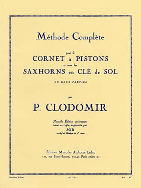 Illustration clodomir methode complete cornet vol. 2
