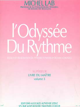 Illustration de L'Odyssée du rythme Vol. 5 : Supérieur - Livre du maître