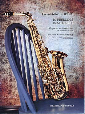 Illustration de 10 Préludes imaginaires pour quatuor de saxophones