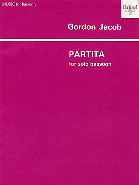 Illustration jacob partita pour basson seul
