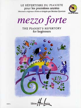 Illustration de Le RÉPERTOIRE DU PIANISTE : morceaux originaux choisis et doigtés par Béatrice Quoniam - Mezzo forte Vol. 1