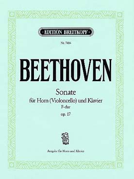 Illustration beethoven sonate op. 17 en fa maj