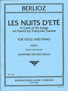 Illustration de Les Nuits d'été op. 7 Voix haute