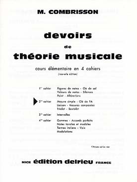 Illustration combrisson devoirs theorie musicale v. 2