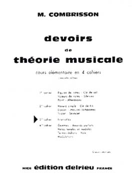 Illustration de Devoirs de théorie musicale - Vol. 3