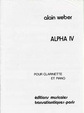 Illustration weber (a) alpha iv