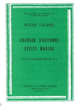 Illustration calmel j chanson d'automne/petite marche