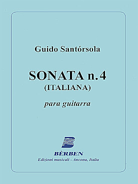 Illustration santorsola sonatina n° 4 "italiana"