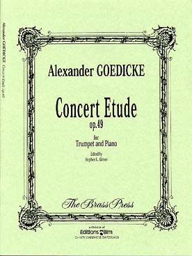 Illustration de Étude de concert op. 49