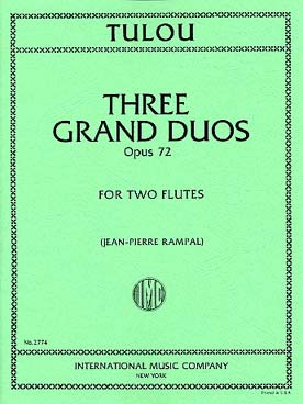 Illustration de 3 Grands duos op. 72 (Rampal)