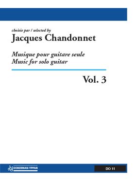 Illustration musique guitare solo vol. 3 (chandonnet