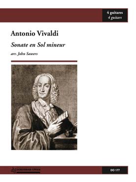 Illustration vivaldi sonate en sol min (4 guitares)