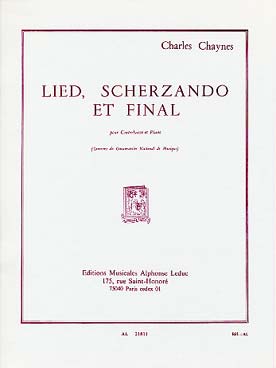 Illustration de Lied, scherzando et final