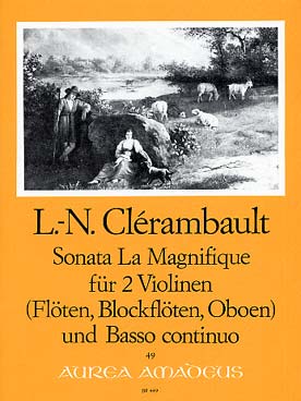 Illustration clerambault sonata magnifique