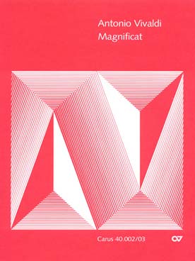 Illustration vivaldi magnificat rv 610 piano/chant