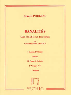 Illustration de Banalités (poèmes de G. Apollinaire)