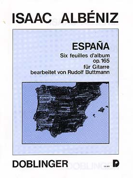 Illustration albeniz espana op. 165 (tr. buttman)