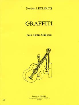 Illustration de Graffiti pour 4 guitares