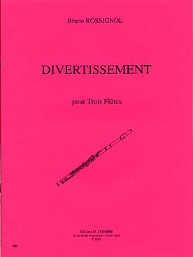 Illustration rossignol divertissement pour 3 flutes