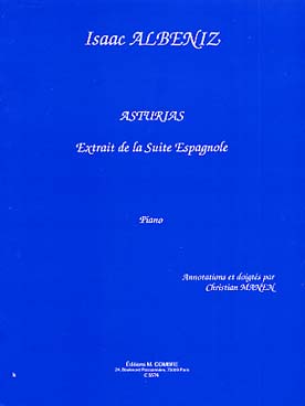 Illustration albeniz asturias  (n° 5 suite espagnole)