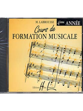 Illustration labrousse cours formation musicale 4*cd*