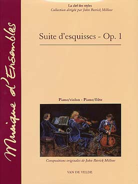 Illustration de Suite d'Esquisses op. 1 pour piano/ violon ou piano/flûte