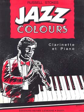 Illustration stokes jazz colours clarinette/piano