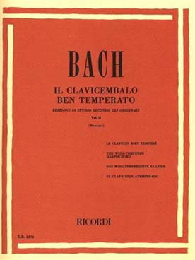 Illustration de Le Clavecin bien tempéré Vol. 2