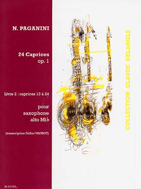 Illustration de 24 Caprices (tr. Didier Vadrot) - Vol. 2 : Caprices 13 à 24