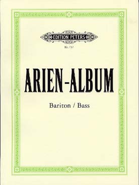 Illustration de Arien-Album (rév. Dorffel) - Baryton/basse